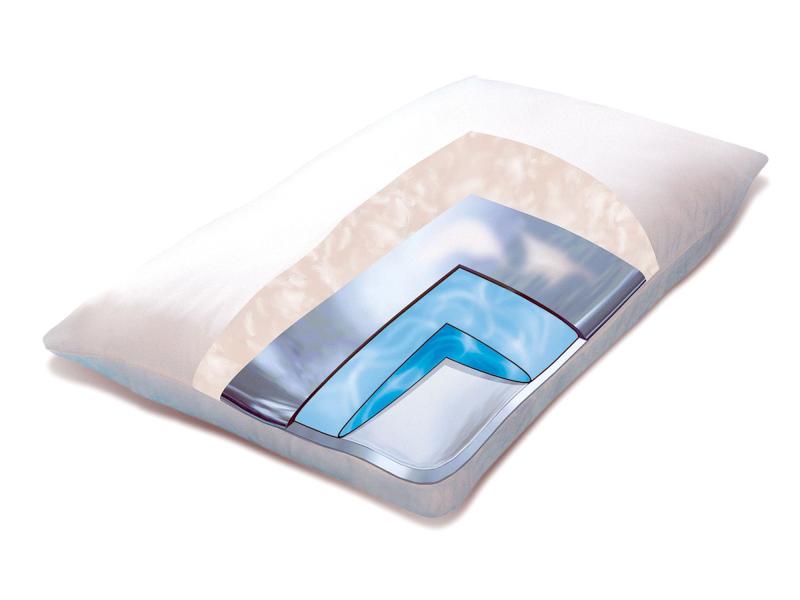 Preview: Mediflow Original Wasserkissen Faserflaum + Luxus-Bezug Preview: Wasserbetten-Centrum Werl - mediflow Wasserkissen 5001